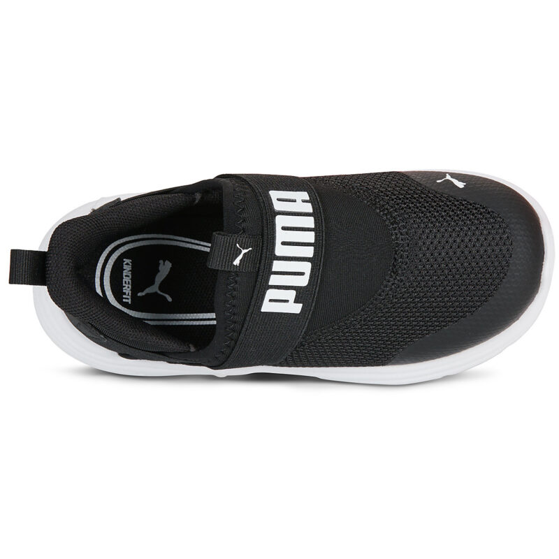 Puma Soft Wired 2 SLIPTECH Inf Nero Sneakers Bambino - 6