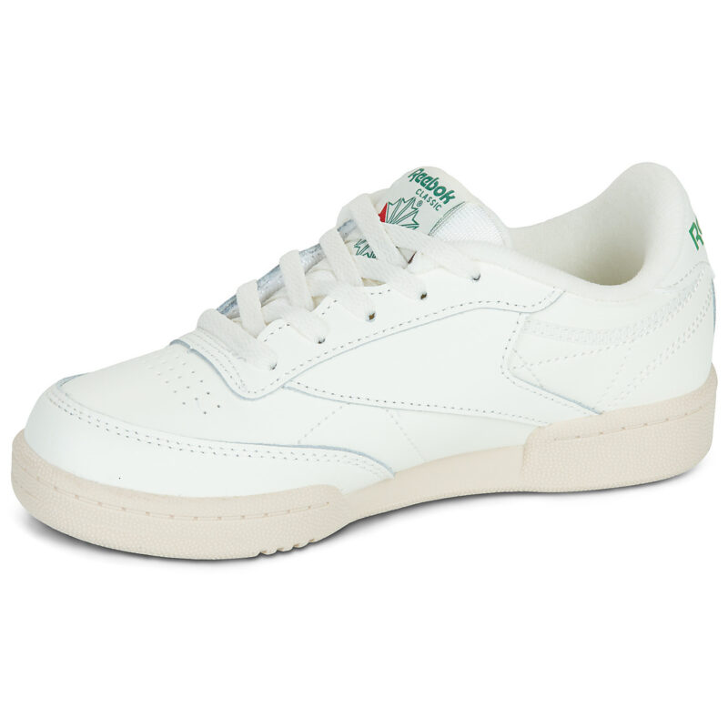Reebok Classic CLUB C Bianco Sneakers Bambino - 4
