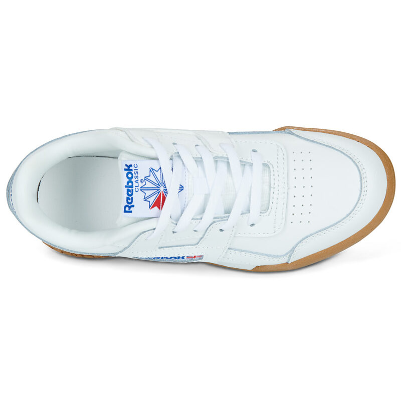 Reebok Classic WORKOUT PLUS Bianco Sneakers Bambino - 6
