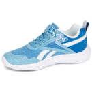 Reebok Sport RUSH RUNNER 5 ELASTIC LACE TOP STRAP Blu Scarpe da sport Bambino - 4