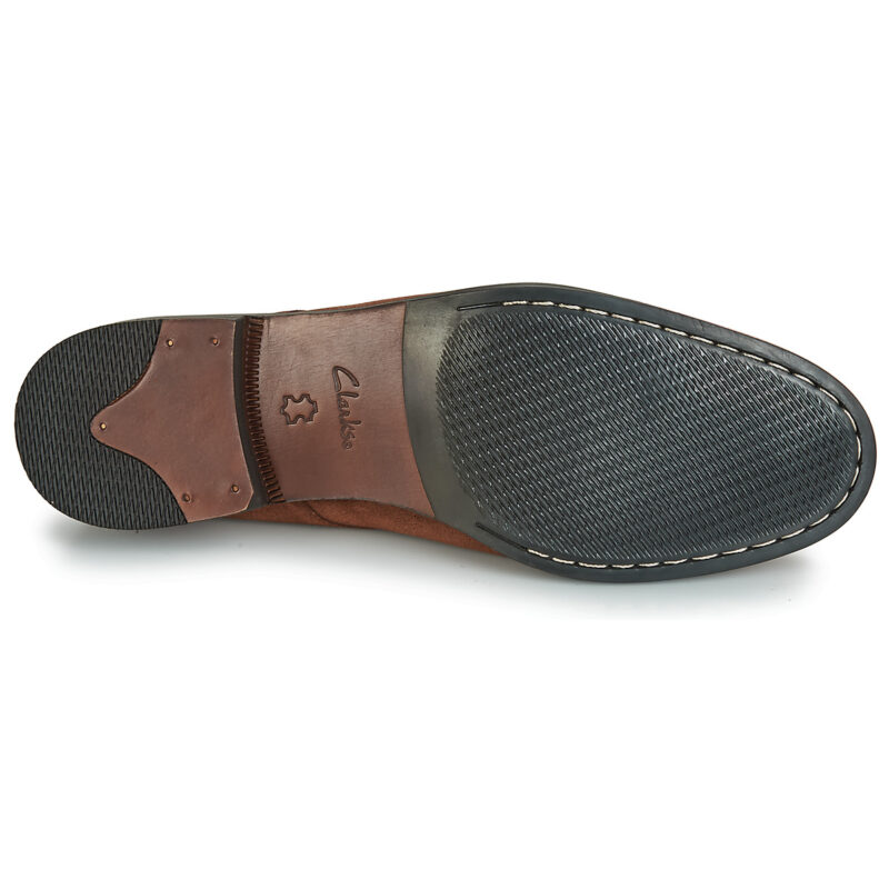 Clarks  FLOW PLAIN  Marrone Derby Uomo - 7