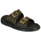 Dr. Martens Josef Slide Sandal DMs Olive Wyoming Kaki Men's Slipper - 1