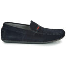 HUGO DANDY MOCC SD2 Blaue Herrenmokassins - Gr&ouml;&szlig;e 2