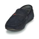 HUGO DANDY MOCC SD2 Blaue Herrenmokassins - Gr&ouml;&szlig;e 3