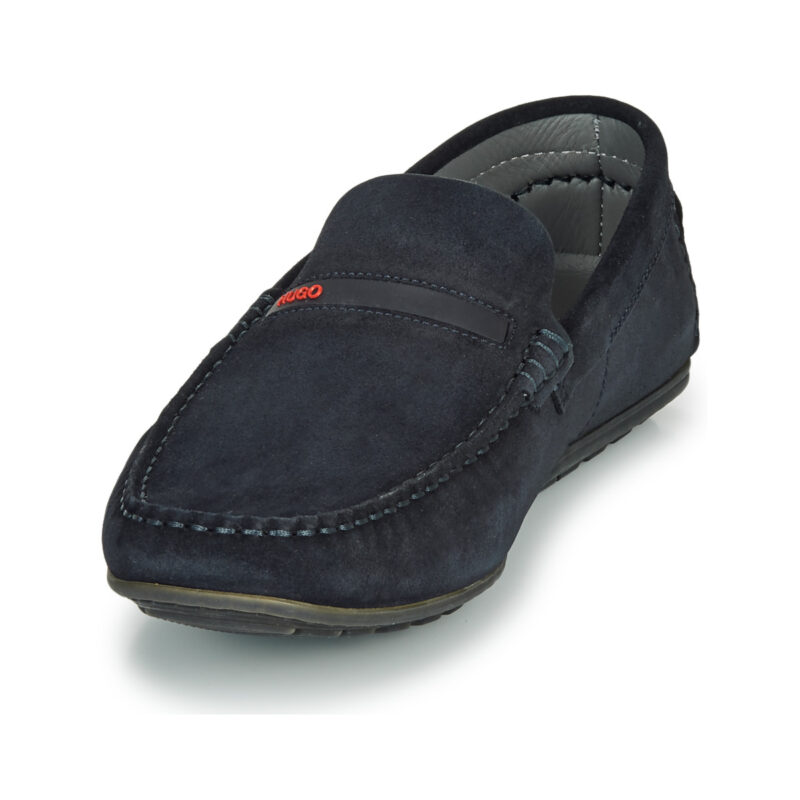HUGO DANDY MOCC SD2 Blaue Herrenmokassins - Gr&ouml;&szlig;e 3
