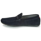 HUGO DANDY MOCC SD2 Blaue Herrenmokassins - Gr&ouml;&szlig;e 4