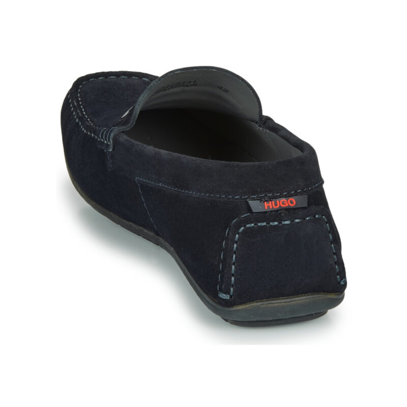 HUGO DANDY MOCC SD2 Blaue Herrenmokassins - Gr&ouml;&szlig;e 5