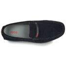 HUGO DANDY MOCC SD2 Blaue Herrenmokassins - Gr&ouml;&szlig;e 6