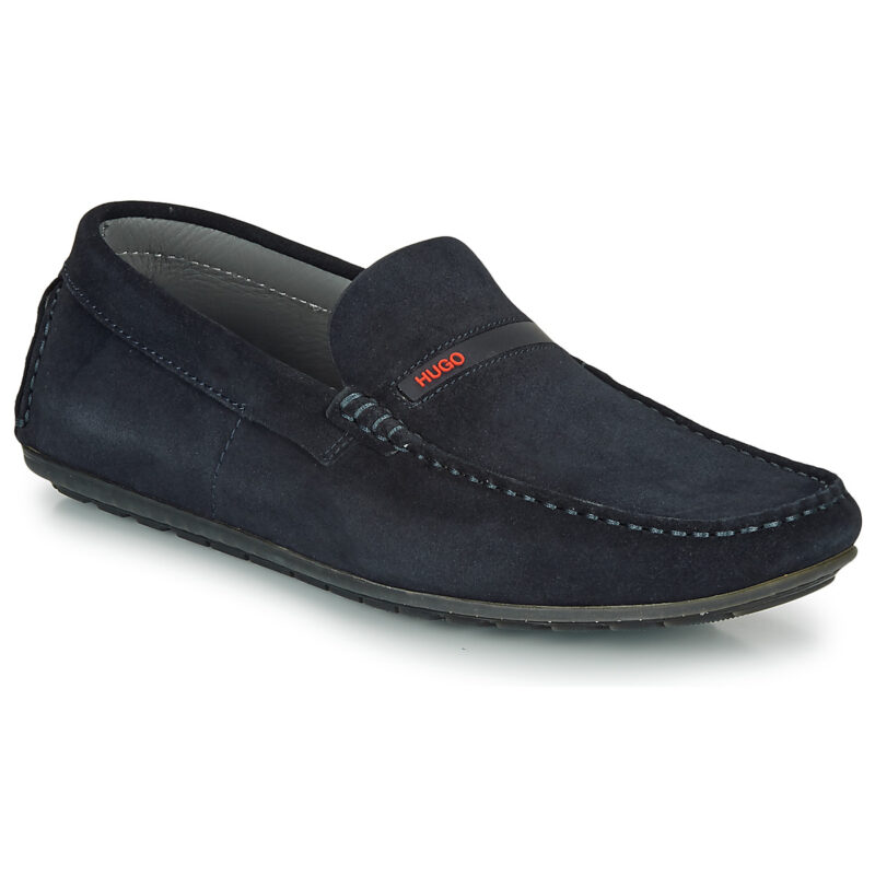 HUGO DANDY MOCC SD2 Blaue Herrenmokassins - Gr&ouml;&szlig;e 1