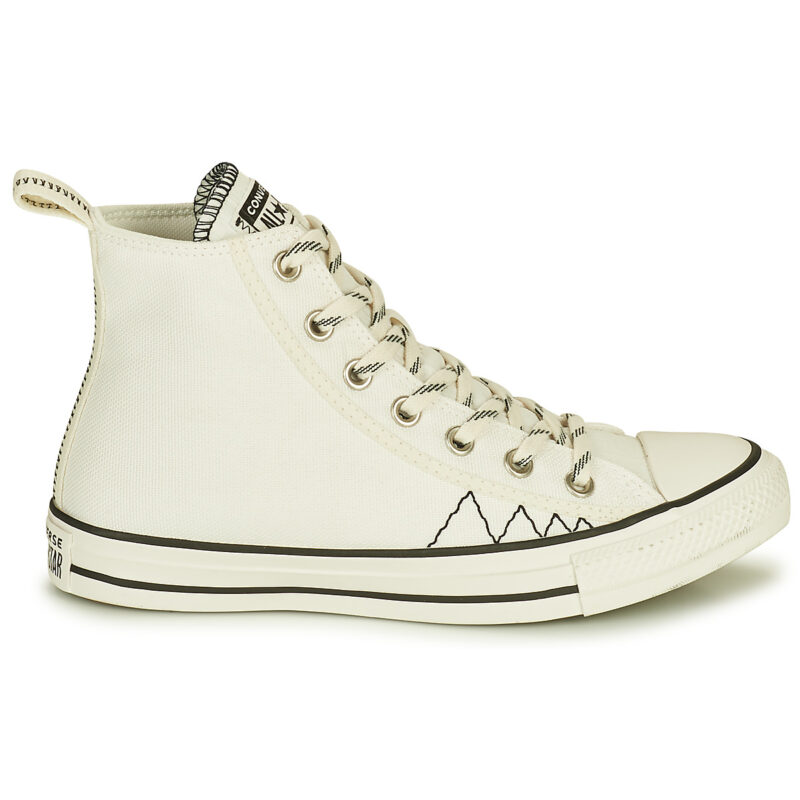 Converse  CHUCK TAYLOR HI  Bianco -  Sneakers alte Uomo - 2