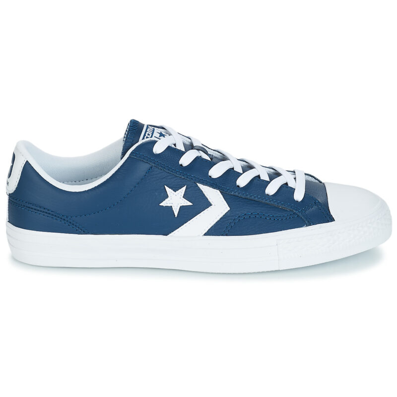 Converse Zapatillas deportivas Star Player Ox Leather Essentials azules para hombre - Talla 2