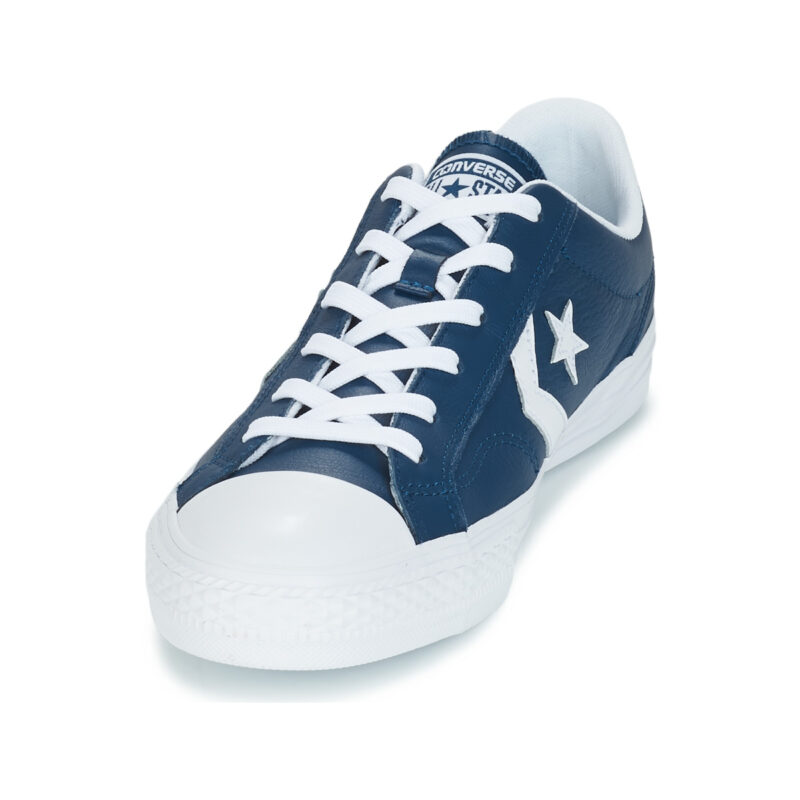 Converse Zapatillas deportivas Star Player Ox Leather Essentials azules para hombre - Talla 3