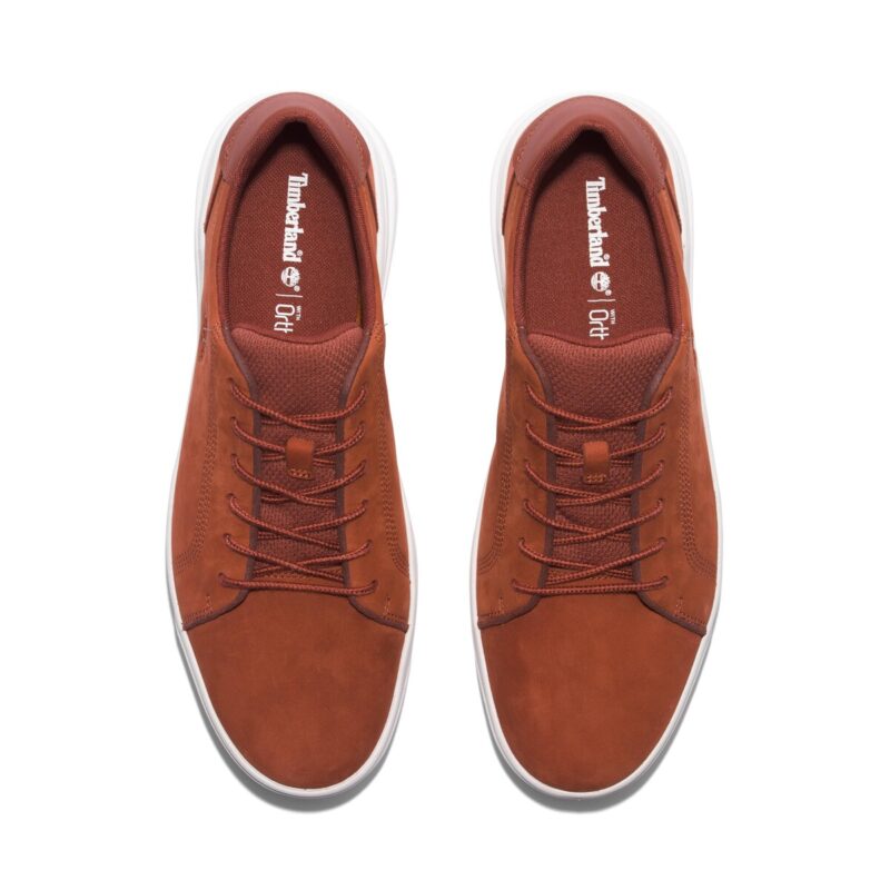 Timberland  SENECA BAY LEATHER OX  Rosso -  Sneakers Uomo - 3