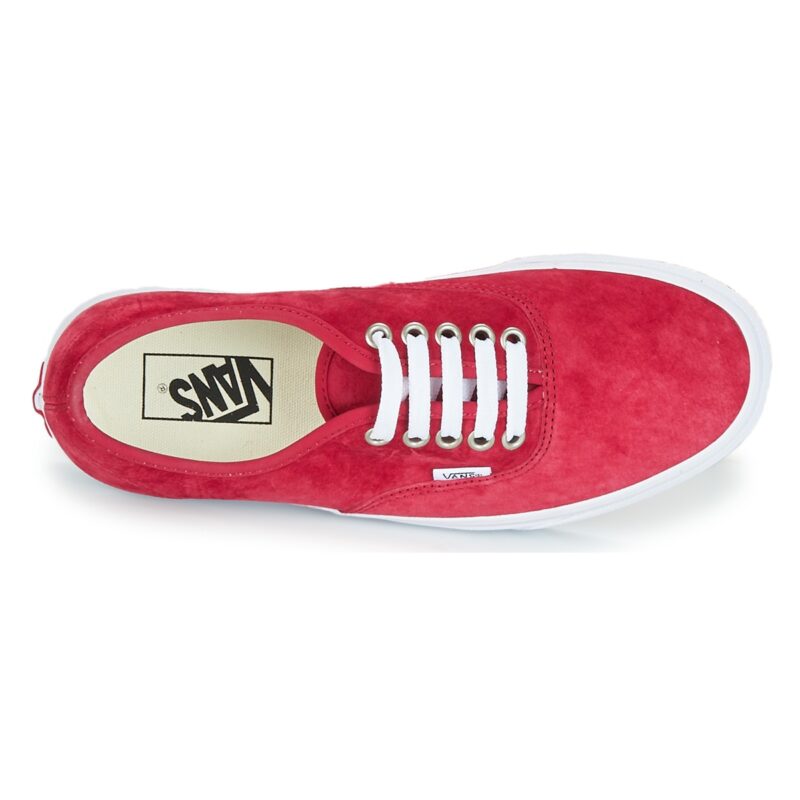 Vans AUTHENTIC Red Men's Sneakers - 6