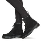 Dr. Martens  1460 MONO SOFT BUCK  Nero -  Stivaletti Uomo - 8