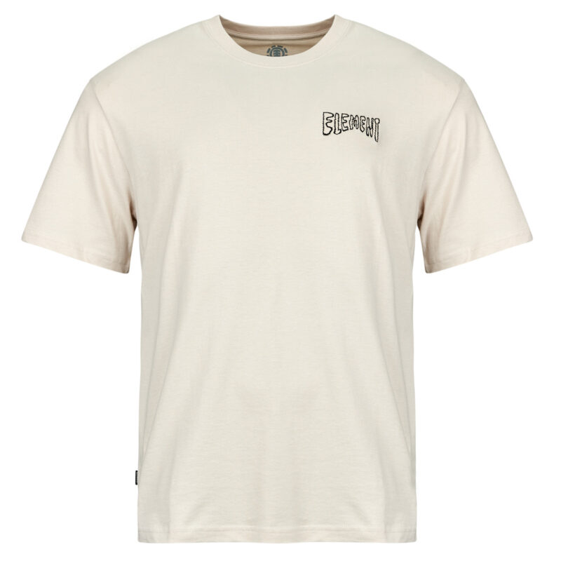 T-shirt Element T-shirt &agrave; manches courtes beige TOPO SS pour homme - 1