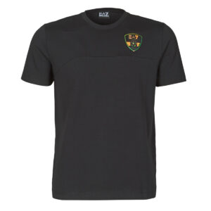 T-shirt uomo Emporio Armani EA7  TRAIN SOCCER  Nero Emporio Armani EA7