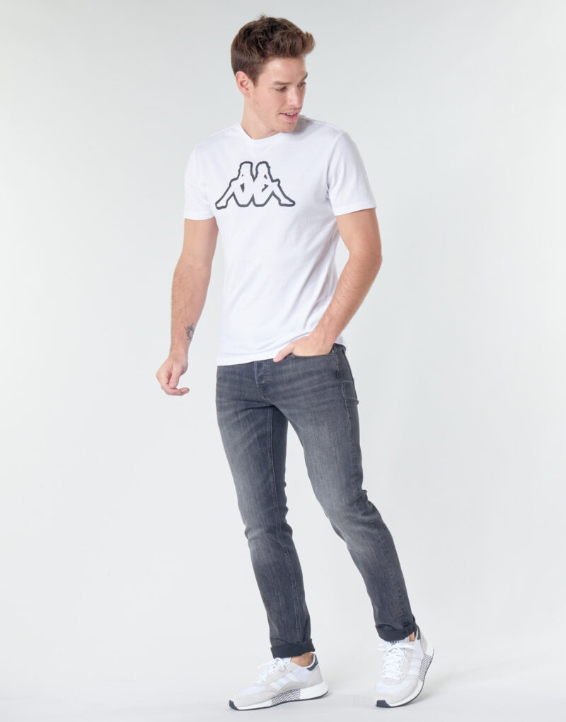 T-shirt Kappa CROMEN SLIM White Men's Short-Sleeved T-Shirt - 3