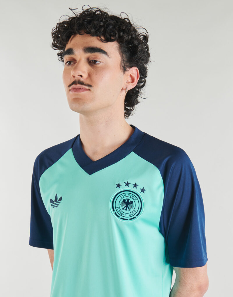 T-shirt adidas Preshirt Away Germany Football Jersey Blu T-shirt maniche corte Uomo - 5