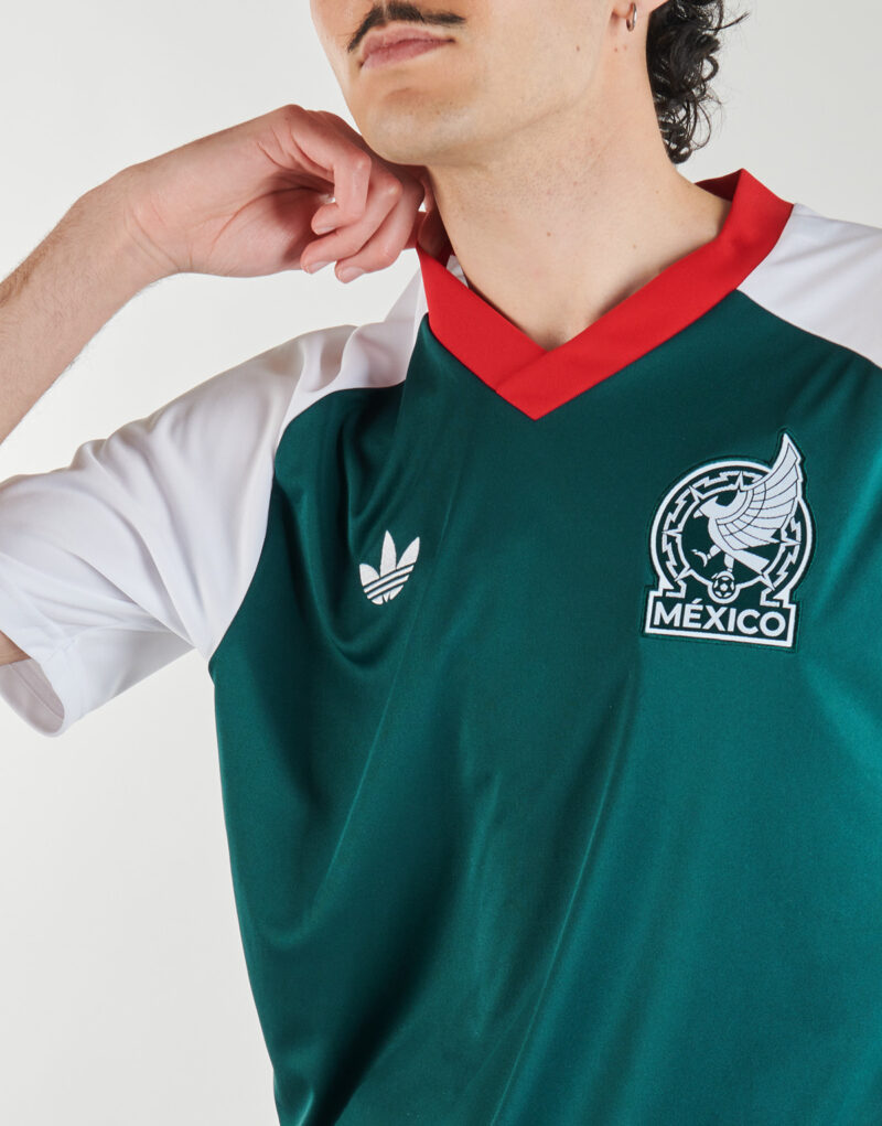 T-shirt adidas Preshirt Away Mexico Football Jersey Verde T-shirt maniche corte Uomo - 5