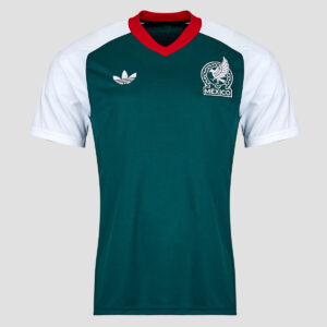 T-shirt uomo adidas  Preshirt Away Mexico Football Jersey  Verde adidas 4068815564922