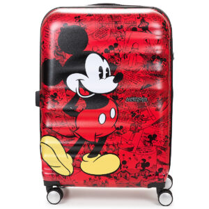 Valigia rigida uomo American Tourister  WAVEBREAKER DISNEY COMICS Mickey TSA 67/24  Rosso American Tourister 5400520293152