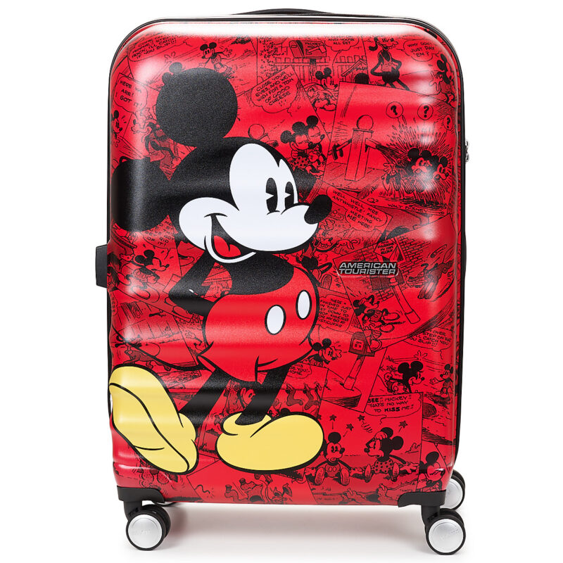 American Tourister WAVEBREAKER DISNEY COMICS Mickey TSA 67/24 Rosso Valigia rigida Uomo - 1
