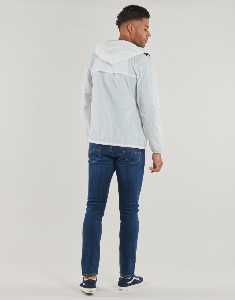 Windjacke K-Way LE VRAI 4.0 CLAUDE 100% RECYCELTES NYLON Windbreaker f&uuml;r Herren, wei&szlig; - 5