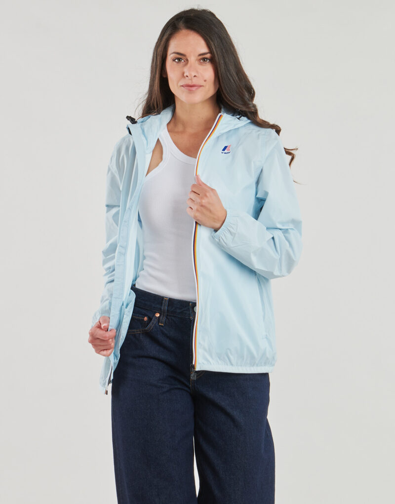Windjacke K-Way LE VRAI 4.0 CLAUDE 100% RECYCELTES NYLON Blaue Herren-Windjacke - 2