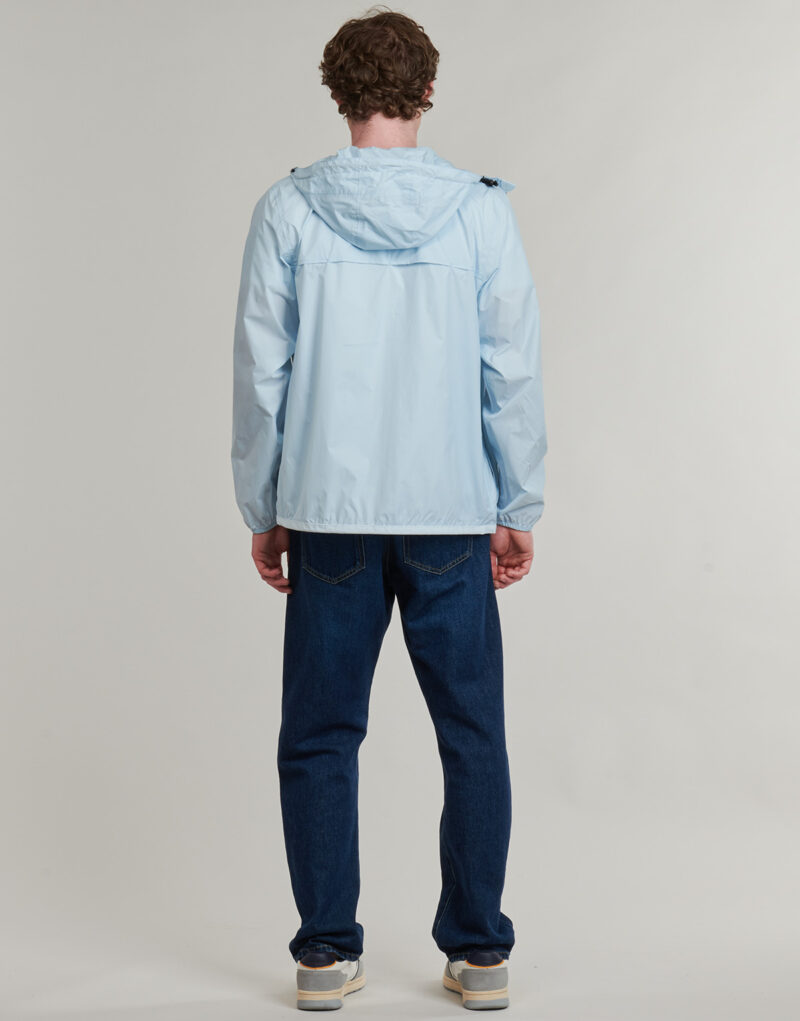 Windjacke K-Way LE VRAI 4.0 CLAUDE 100% RECYCELTES NYLON Blaue Herren-Windjacke - 5