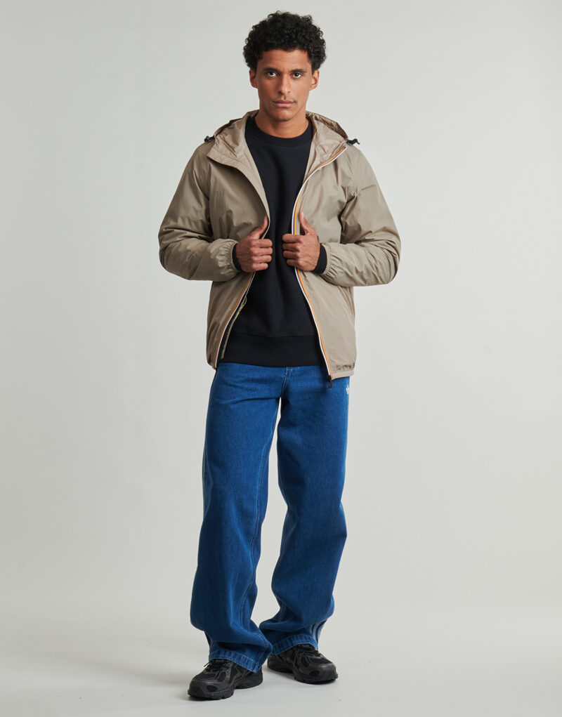 Windjacke K-Way LE VRAI 4.0 CLAUDE Beige Herren-Windjacke - 4