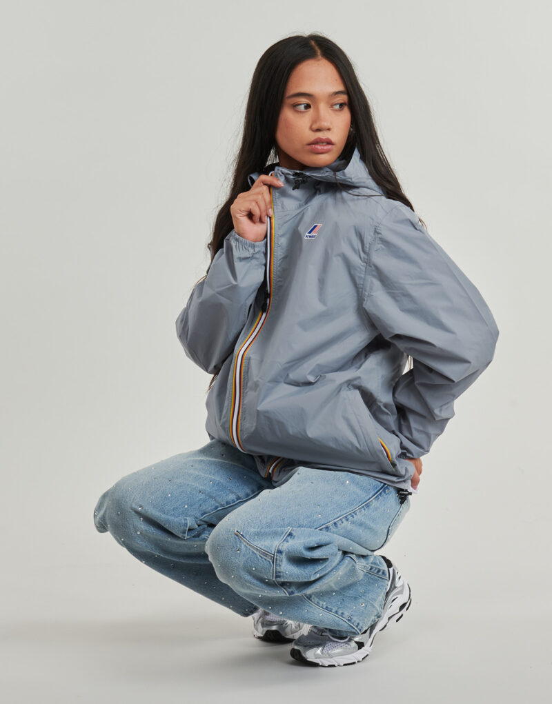 Windjacke K-Way LE VRAI 4.0 CLAUDE Graue Herren-Windjacke &ndash; 4