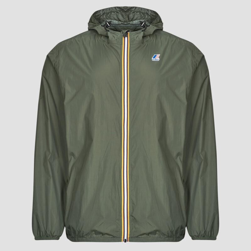 Windjacke K-Way LE VRAI 4.0 CLAUDE Khaki-Windjacke f&uuml;r Herren &ndash; 1