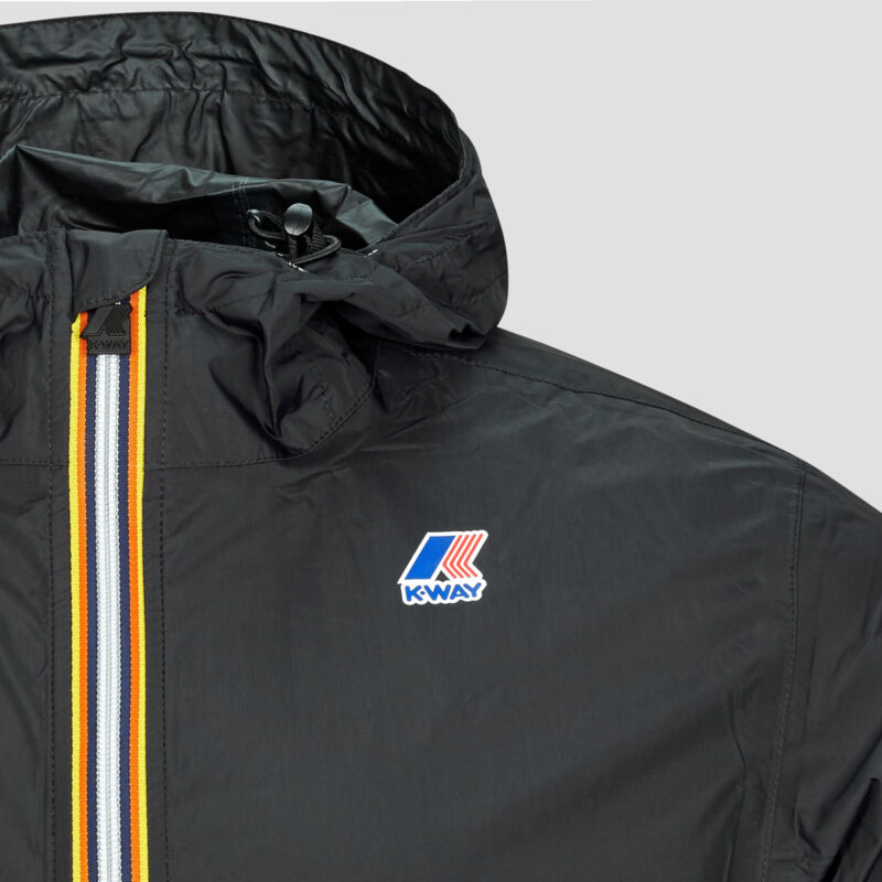 Windjacke K-Way LE VRAI 4.0 CLAUDE Schwarze Windjacke Herren - 8