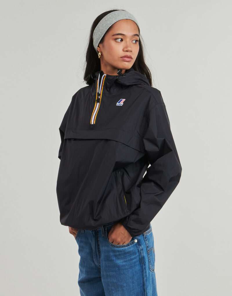 Windjacke K-Way LE VRAI 4.0 LEON EAST Schwarze Windjacke Herren - 3