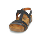 Art I BREATHE Black Low Sandals Women - 3