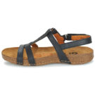 Art I BREATHE Black Low Sandals Women - 4