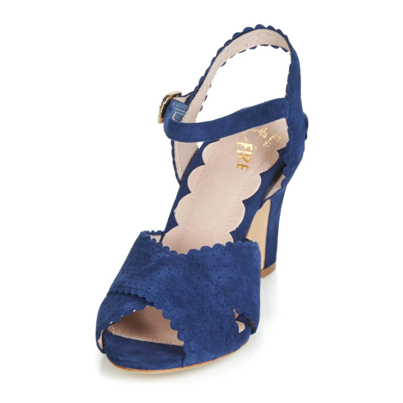 Miss L'Fire BEATRIZ Blu Sandali con tacco Donna - 3