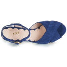 Miss L'Fire BEATRIZ Blu Sandali con tacco Donna - 6