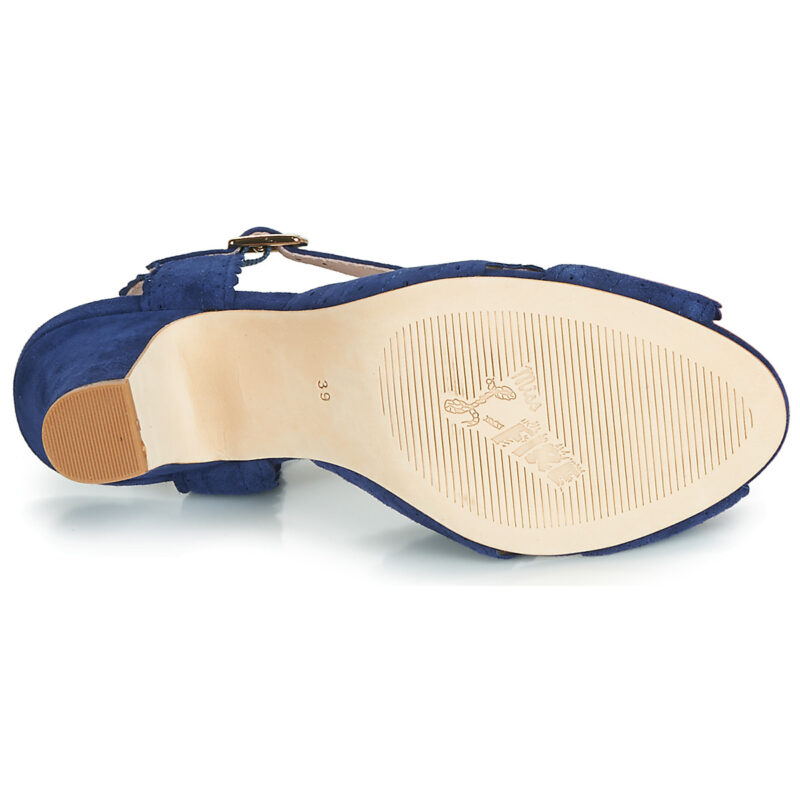 Miss L'Fire BEATRIZ Blu Sandali con tacco Donna - 7