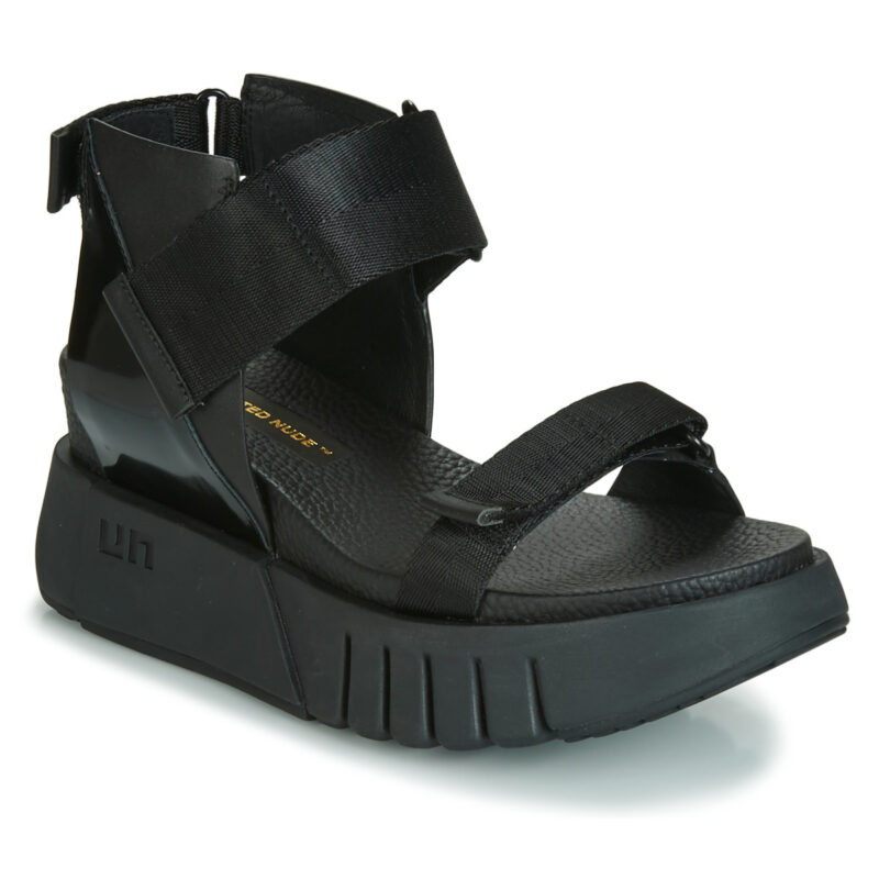 United nude DELTA RUN Nero Sandali con zeppa Donna - 1