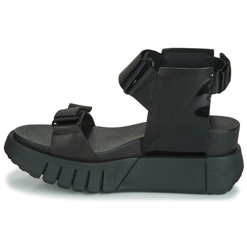 United nude DELTA RUN Nero Sandali con zeppa Donna - 4