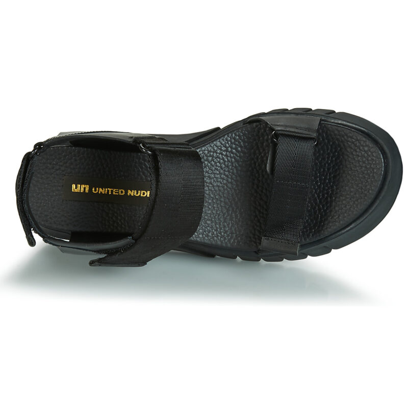 United nude DELTA RUN Nero Sandali con zeppa Donna - 6