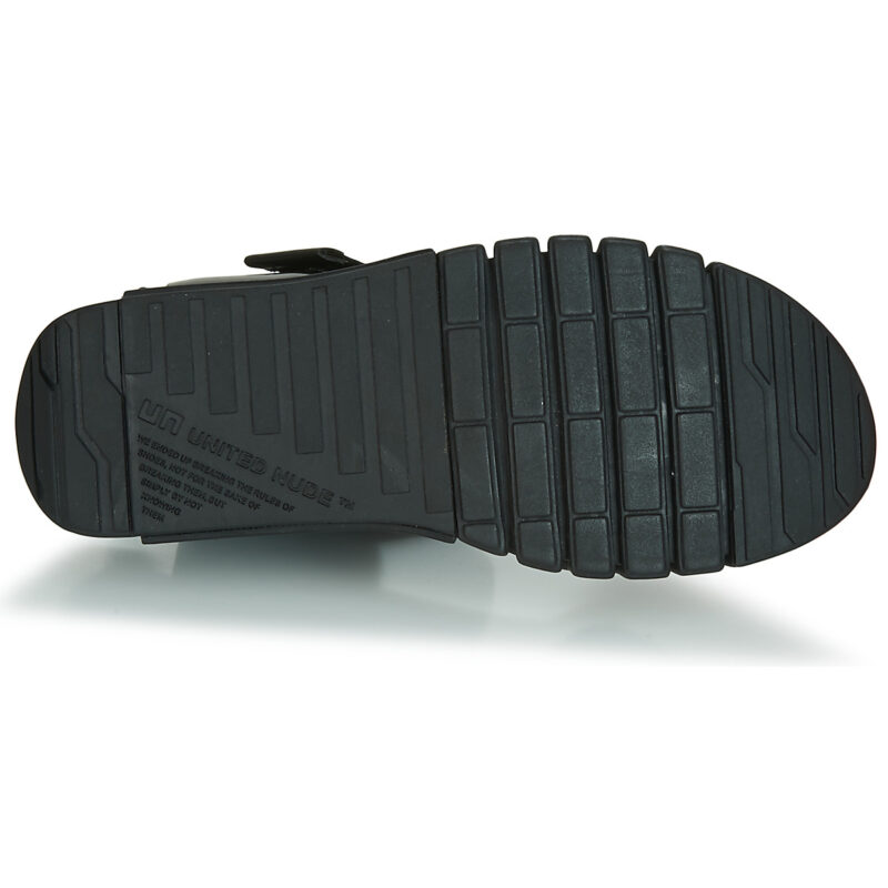 United nude DELTA RUN Nero Sandali con zeppa Donna - 7