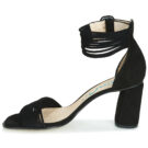 Paco Gil BALI Nero Sandali con tacco Donna - 4