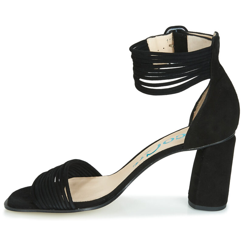 Paco Gil BALI Nero Sandali con tacco Donna - 4