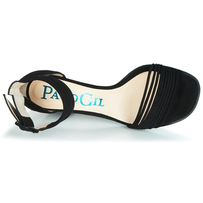 Paco Gil BALI Nero Sandali con tacco Donna - 6