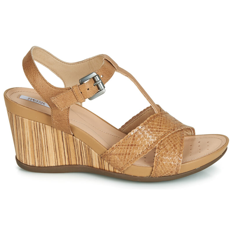 Geox Sandales compens&eacute;es pour femmes DOROTHA E - Pointure 2