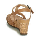 Geox Sandales compens&eacute;es pour femmes DOROTHA E - Pointure 5