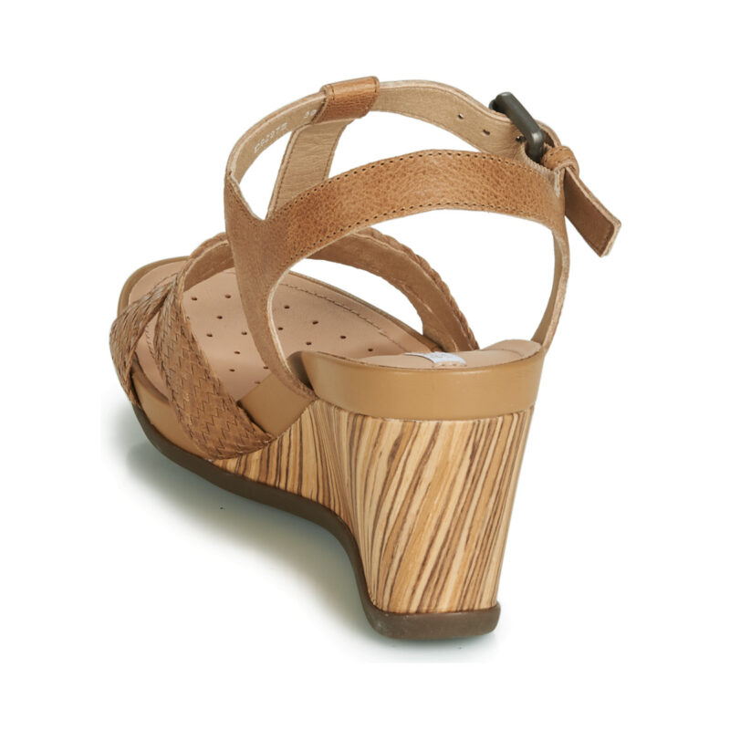 Geox Sandales compens&eacute;es pour femmes DOROTHA E - Pointure 5